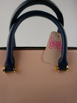 Nicole Brown: Schöne Handtasche mehrfarbig